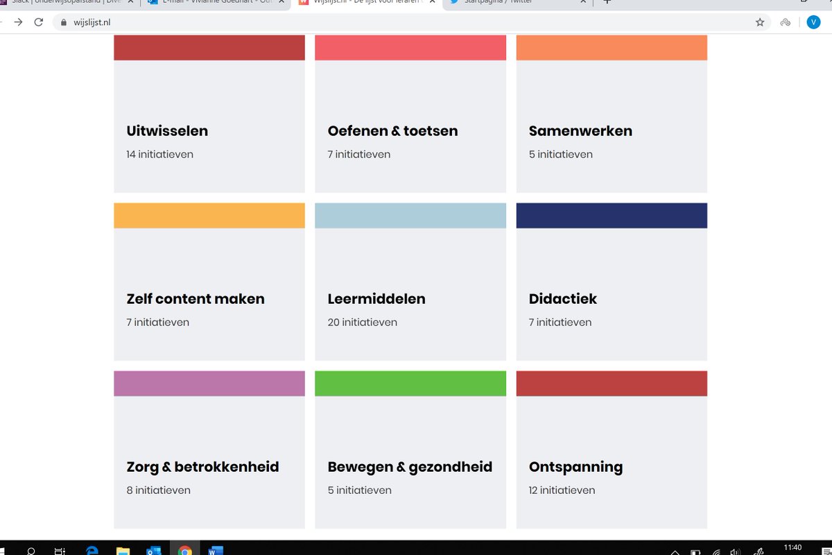 Docenten, ouders en betrokkenen bij #onderwijsopafstand, deze fijne, overzichtelijke website is zojuist gelanceerd: wijslijst.nl. De website wordt dagelijks ge-update en is ontwikkeld door collega-leraren en onderwijsondersteuners. Aanrader :-) #onderwijs