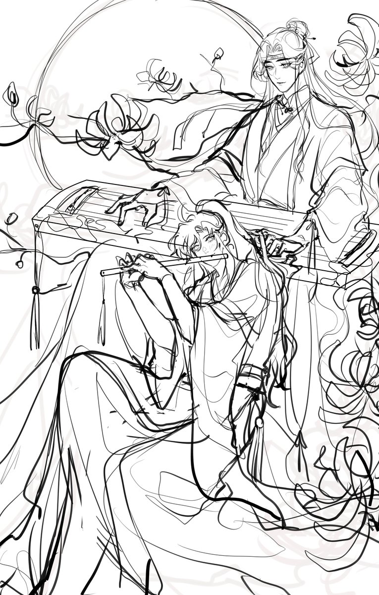 commission sketch #wangxian #commission 