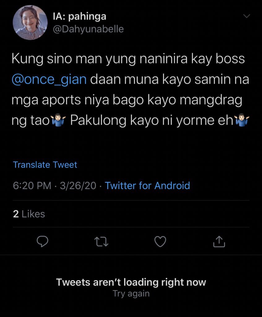 oh asan na yung tropa ni <a href="/once_gian/">efas</a> na sinasabi mo <a href="/Dahyunabelle/">jacobシ</a> bakit mo dinelete