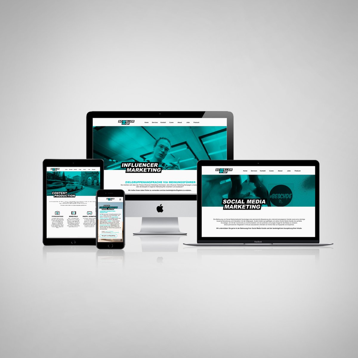 Endlich online: Unsere neue Websitewww.agentur-schillerhof.com😍🤤

Lange Zeit haben wir unter dem Radar neben unserem Steckenpferd #InfluencerMarketing weitere Disziplinen ausgeübt. #SchillerHof macht nun auch offiziell  #SocialMediaManagement und (Social)#ContentProduction.