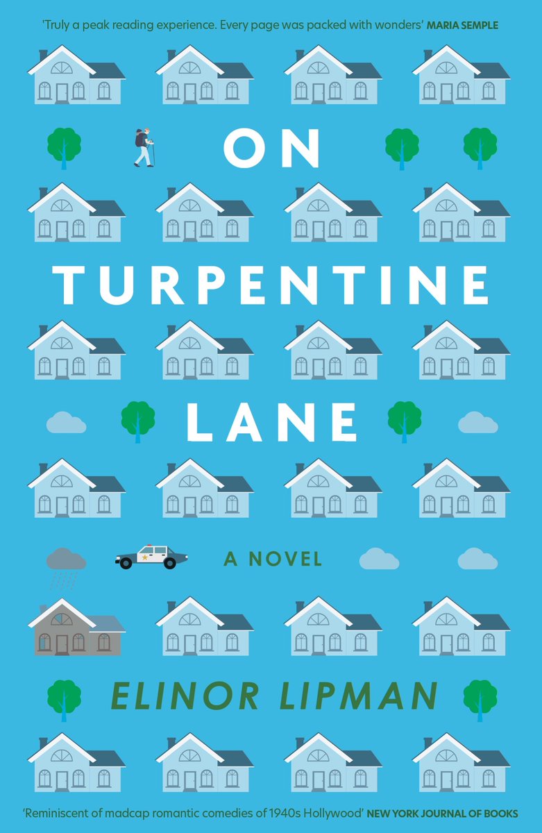 What a lovely book On Turpentine Lane is. Part madcap comedy, part mystery, part romance. Also, have discovered that in America bungalows have stairs?!  https://amzn.to/3dyor2m  