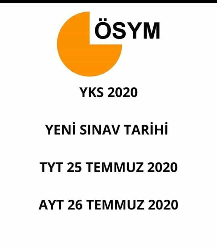 Herşeyi nasıl mahvedebiliyor bi virüs 😡😡 #coronatuerkiye #aptalvirüs #yks2020 #COVID19