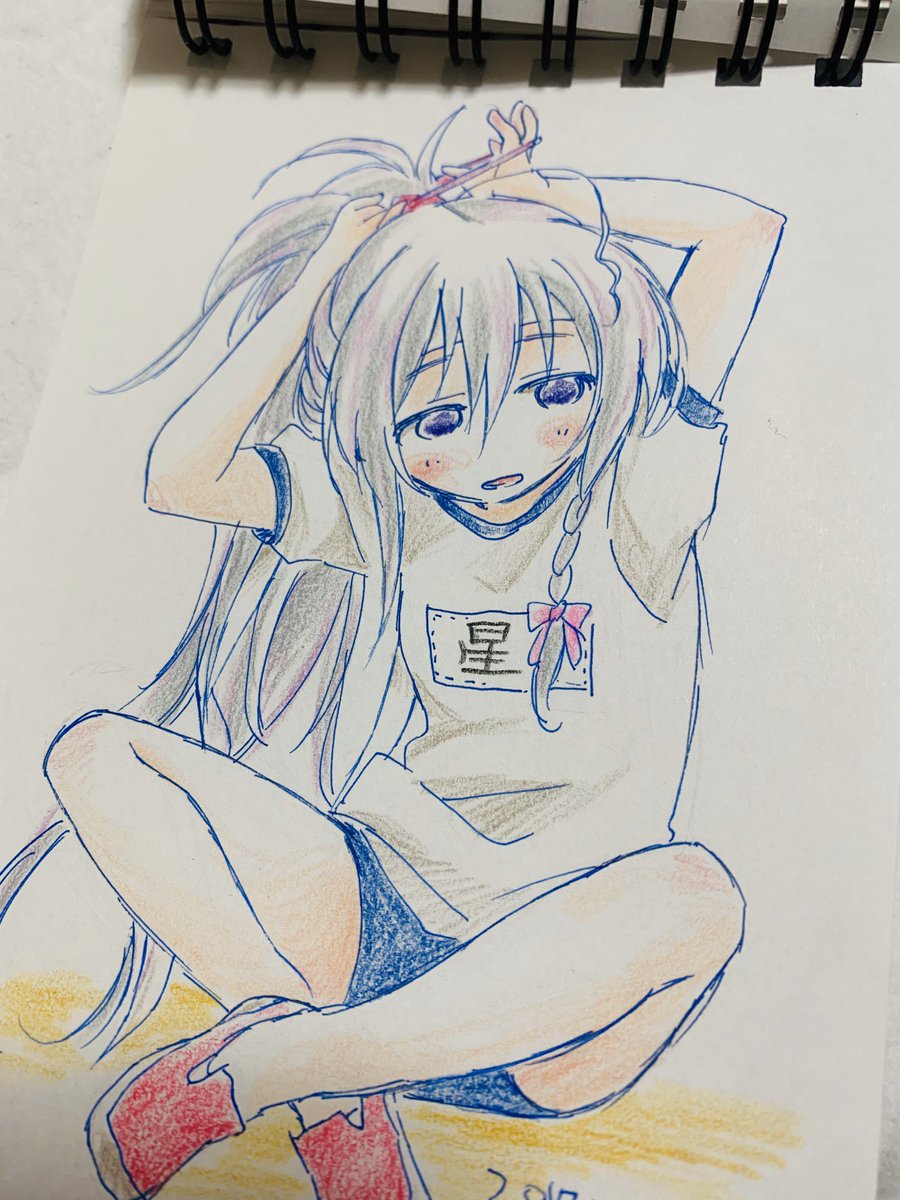 星輝子 「この絵ええな…… 」|ちぎょ🐟のイラスト