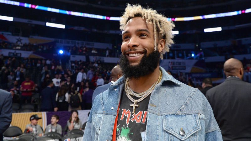 Оделл бэкхам мл. Odell Beckham Jr. Odell Beckham Jr Cleveland. Оделл Бекхэм-младший фото.