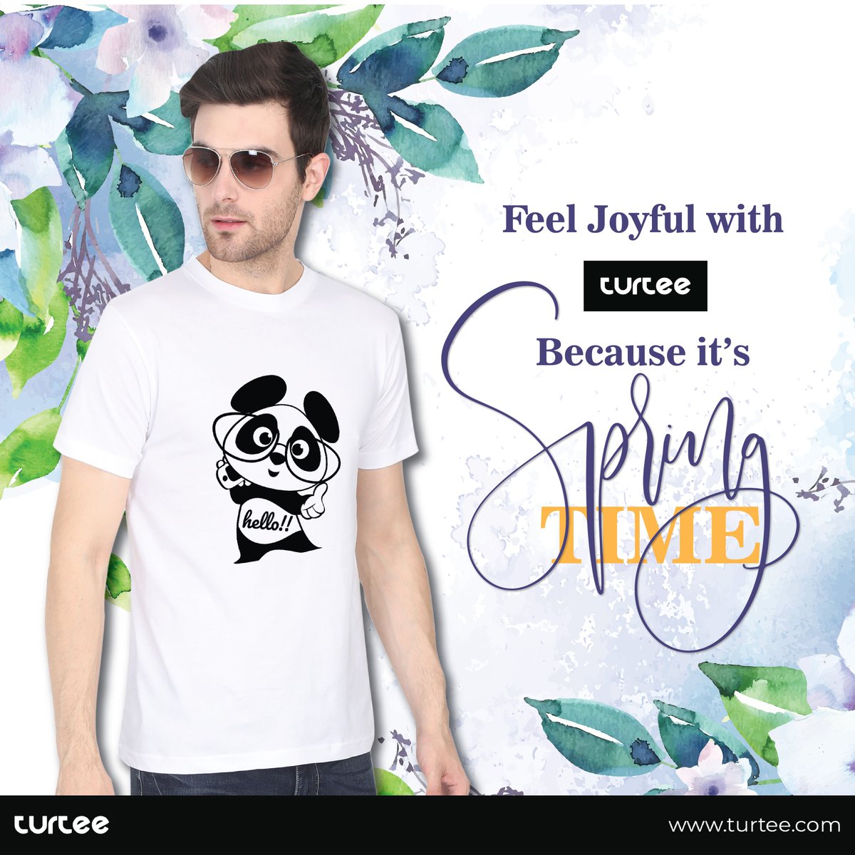 turteeofficial's tweet photo. Don’t you feel joyful? Because it is springtime.

Go TURTEE for your choice of TEE! To explore, visit our website: https://t.co/mIR3NBAgj1 https://t.co/X8rFQ2Wlxa