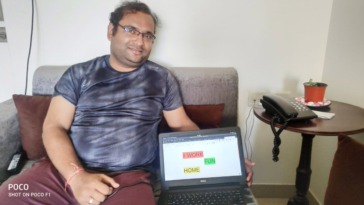 toniabhi's tweet image. @innoraft #workfunhome #fightagainstcorona