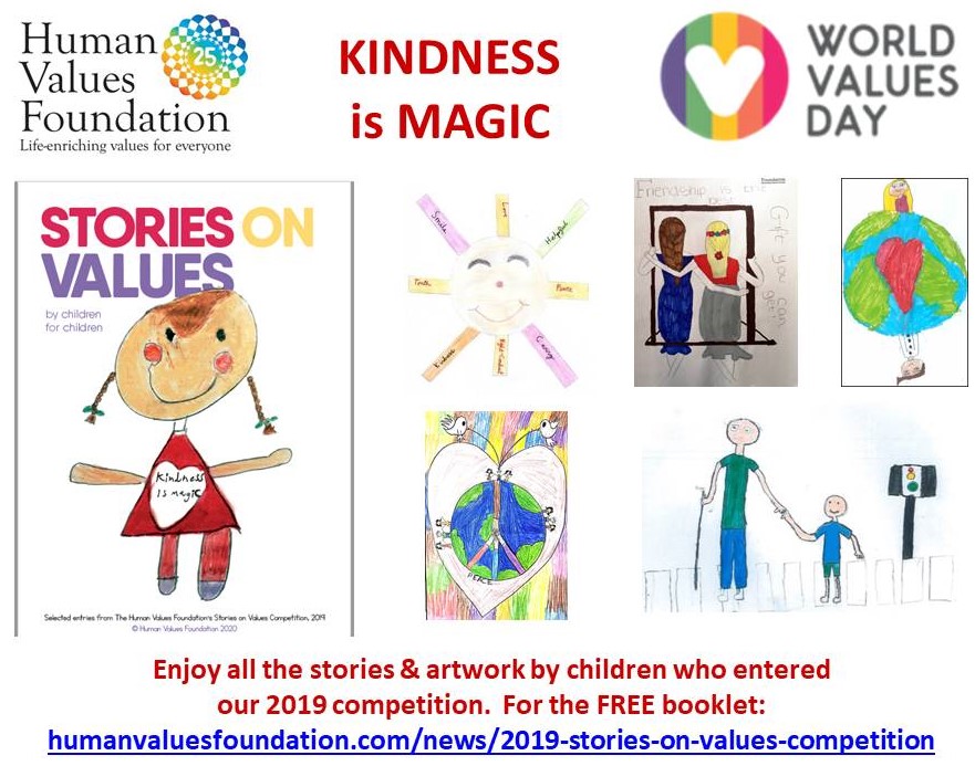 HVF_Values's tweet photo. Here is a free collection of #stories by #children aged 7-11 for you to enjoy & share: https://t.co/X8RPSUfcbr
* World Values Day 2020 will be on 15 October 2020.
#StoriesOnValues #love #truth #Peace #responsibility #community #values #vbezone #Wellbeing #Happiness #Reading https://t.co/7VI6JezNBe
