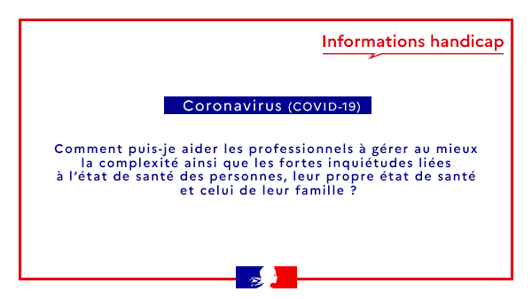 Solidarite_gouv's tweet photo. #Coronavirus #Covid19 | Il est recommandé de mettre en place une cellule d’écoute psychologique à l’attention des professionnels qui peuvent être confrontés à d’importantes tensions professionnelles et autant de contraintes personnelles.

Infos 👉 https://t.co/rS97aD8Oz4 https://t.co/fm3NKRMpDy