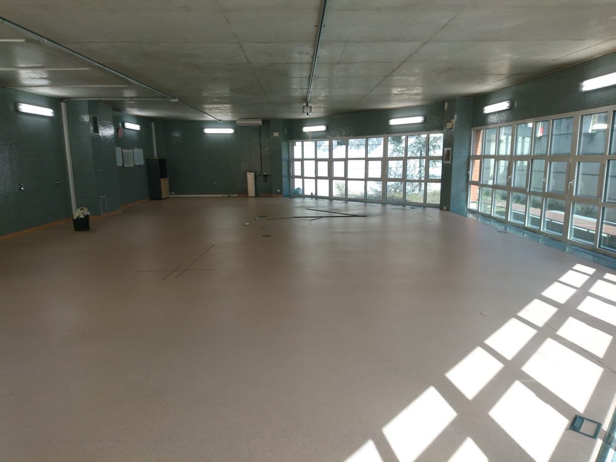 Nuestro querido gimnasio de Rehab cardiaca preparando para covid . Volveremos, distintos, pero volveremos!! ⏱⏸📌