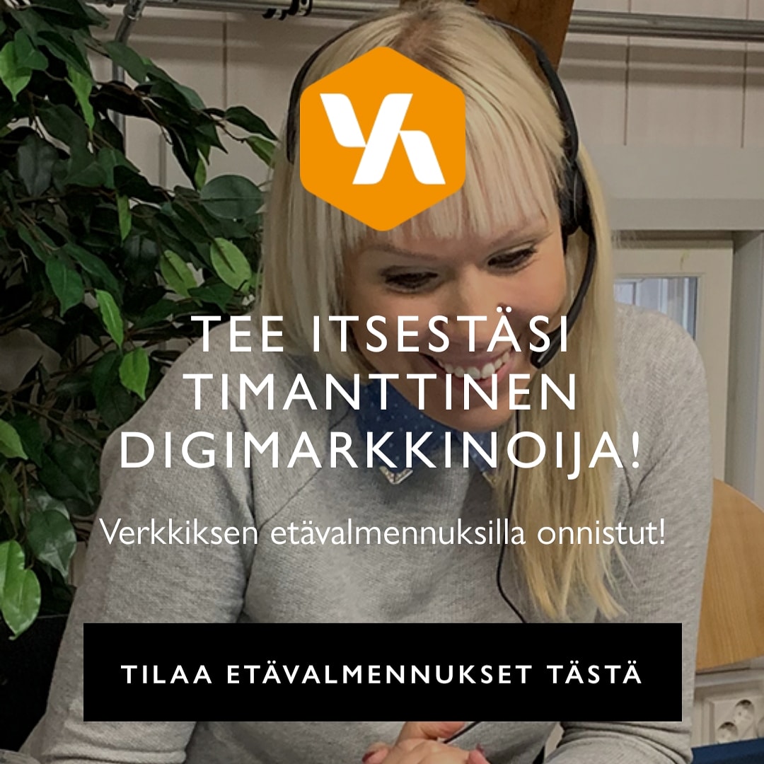 Päätettiin koota etävalmennuksista kattavampikin salkku tarjolle 👉 aiheet ja ajankohdat nähtävillä: digivalmennukset.fi/etavalmennussa…

#verkkisläinen #verkkis <a href="/verkkoasema/">Verkkoasema Oy</a> #digivalmennus #digikoulutus #digisaarnaaja #digipreacher #digi #digimarkkinointi #dima #koulutus #valmennus #myynti