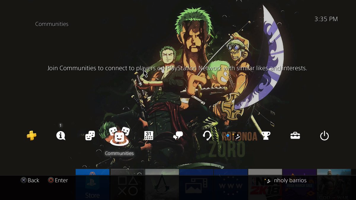 DAMNRjhay's tweet photo. Roronoa
 #PS4share https://t.co/uJRhcC0bwk