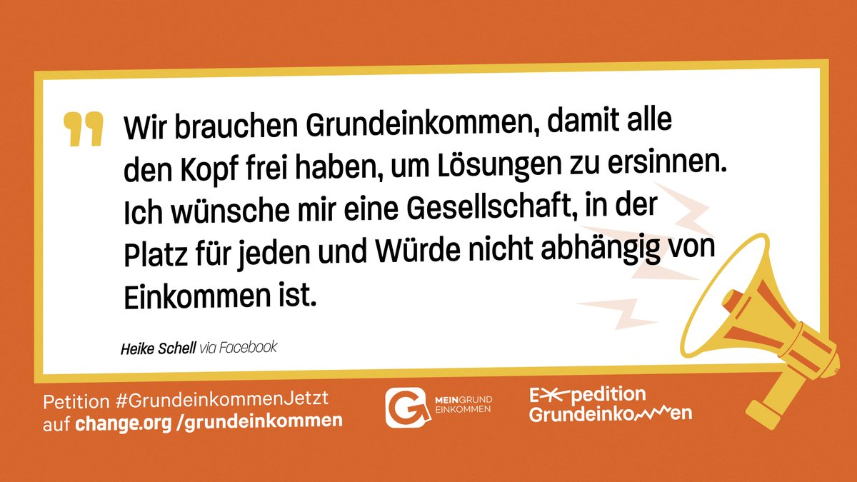 meinbge's tweet photo. Sei Teil der digitalen Demo fürs Grundeinkommen und twittere unter #GrundeinkommenJetzt an @peteraltmaier (@BMWi_Bund), @OlafScholz (@BMF_Bund) &amp; @hubertus_heil (@BMAS_Bund), warum wir das Grundeinkommen dringend brauchen. https://t.co/8BRntNiOvx