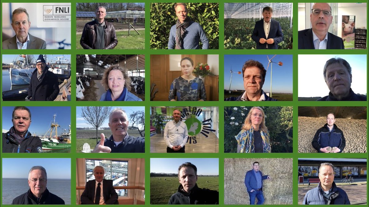 minlvvn's tweet photo. Deze video maakten we samen met: @LTONederland, @Agractie, KAVB, @VisNed, @Vissersbond, @cblnieuws, Federatie Landbouw en Zorg, 
@heleenlansink, @FNLI_NL, @NZOzuivel, @COVnl, @GFhuis, @BOAkkerbouw, @Nevedi, BioHuis, @AlexDatema, @NEPLUVI1, @GlastuinbouwNL, @Hisfa_nl https://t.co/z4QgGSXX5A