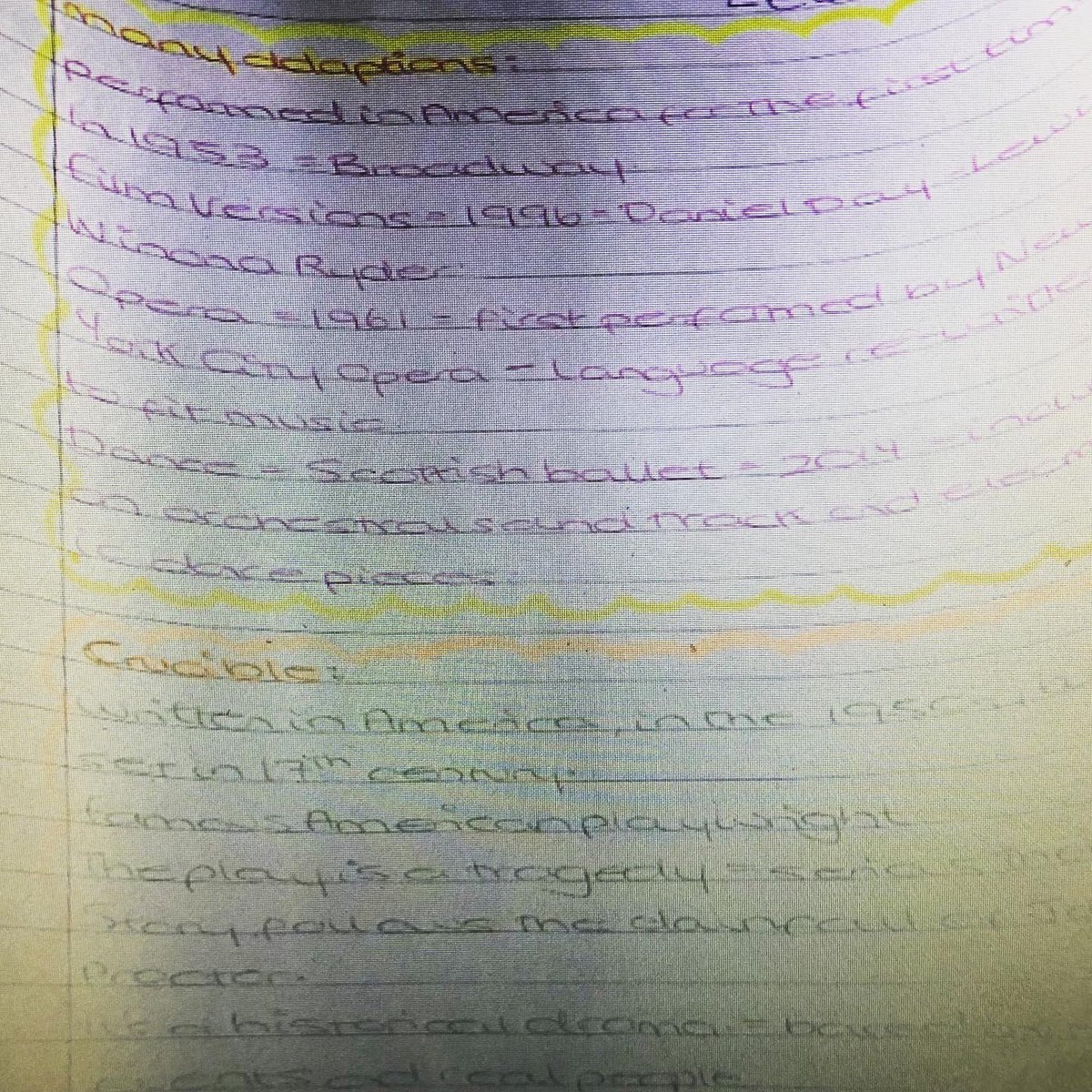 StockgrnCapa's tweet photo. Great work from Leah one of our year 10 GCSE drama students on The Crucible! Keep up the hard work! ππ»π #CAPA #drama #distancelearningsuccess https://t.co/hnO1tbUS3l