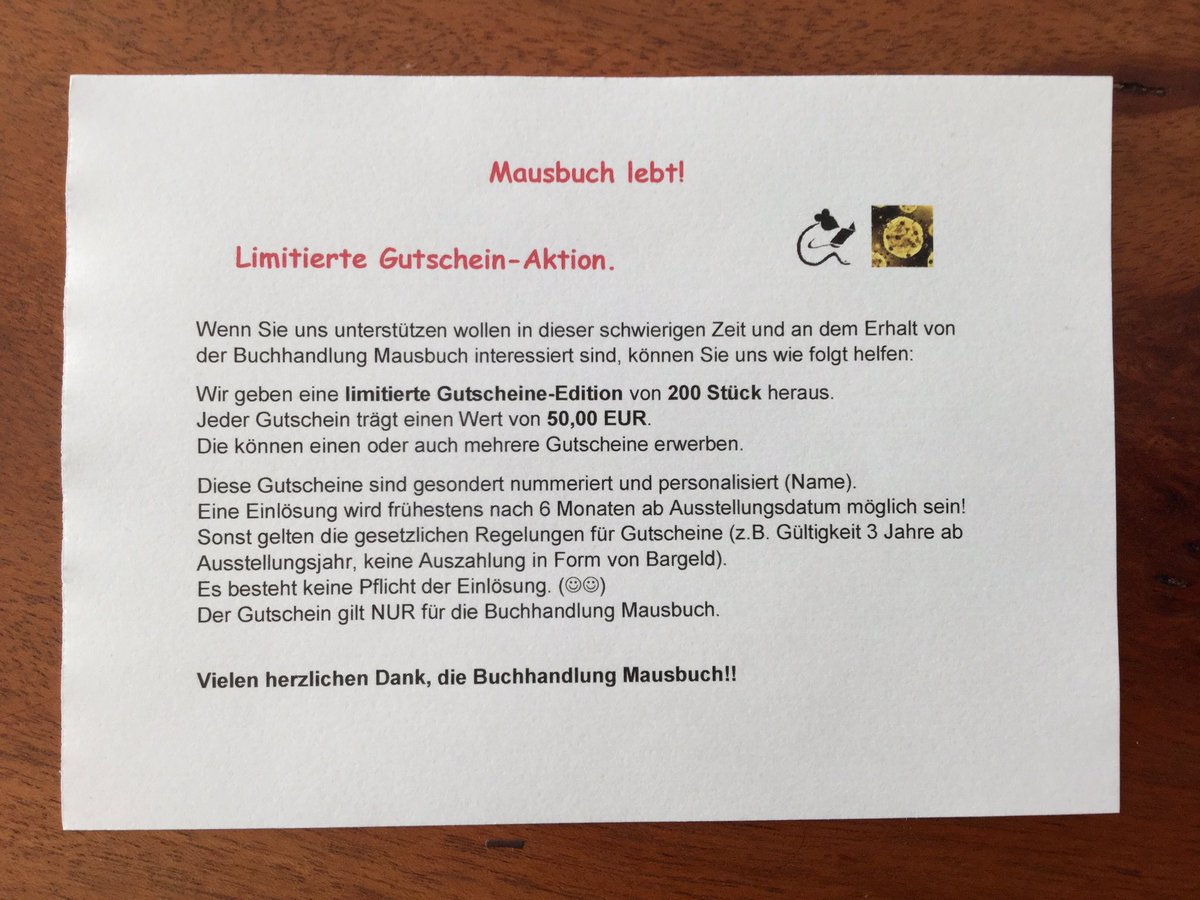 SteKra3's tweet image. Leute, für jeden ein kleiner Beitrag, damit die Buchkultur lebt. Lasst uns Amazon nicht das Feld überlassen! #Bremerhaven_hilft #Mausbuch #Corona