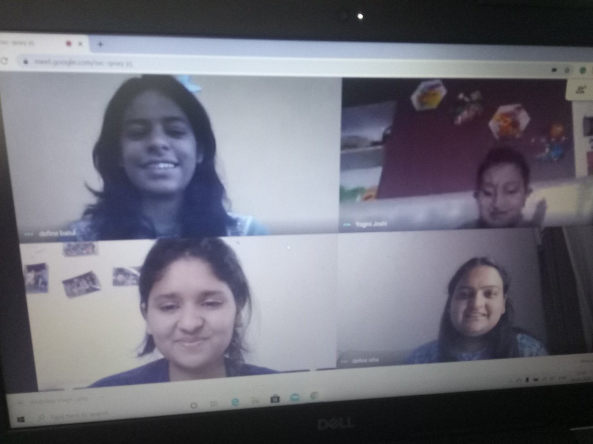 SuhaniMehta11's tweet photo. 2nd day of lockdown and we are assuring social distancing.. are you?
Be a part of lockdown be a part of india.

Picture of today's online class  @digification_ with @kohlstray 

#COVID19 #StaySafe #Stayathome #socialdistancing #21DaysLockdown #21daychallenge #StayHomeStaySafe https://t.co/RcA2yT2SCf