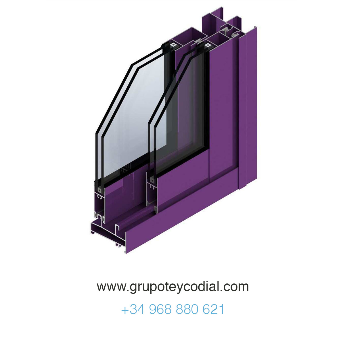 grupoteyco's tweet photo. La SERIE VPC-60 ha sido diseñada para proporcionar las máximas prestaciones.
Los perfiles permiten un espesor máximo de acristalamiento de 19 mm.
Dimensiones:
Marcos: 60-40 mm.
Hojas: 22mm.
Fabricación y montaje:
VPC-60 nos permite optimizar y reducir tiempos en su totalidad. https://t.co/Y9KEu27kMD