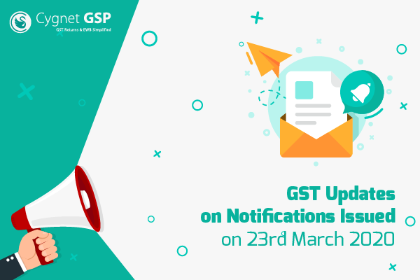 OneCygnet's tweet photo. While we all are fighting against #COVID19, Cygnet GSP ensures that you are well updated about the new govt. changes under #GST. Read our latest blog on #GSTnotifications issued on 23rd March  2020. Visit https://t.co/GOwiFjTrHk

#CygnetGSP #CoronavirusOubreak https://t.co/OQ4uuRNkQ6