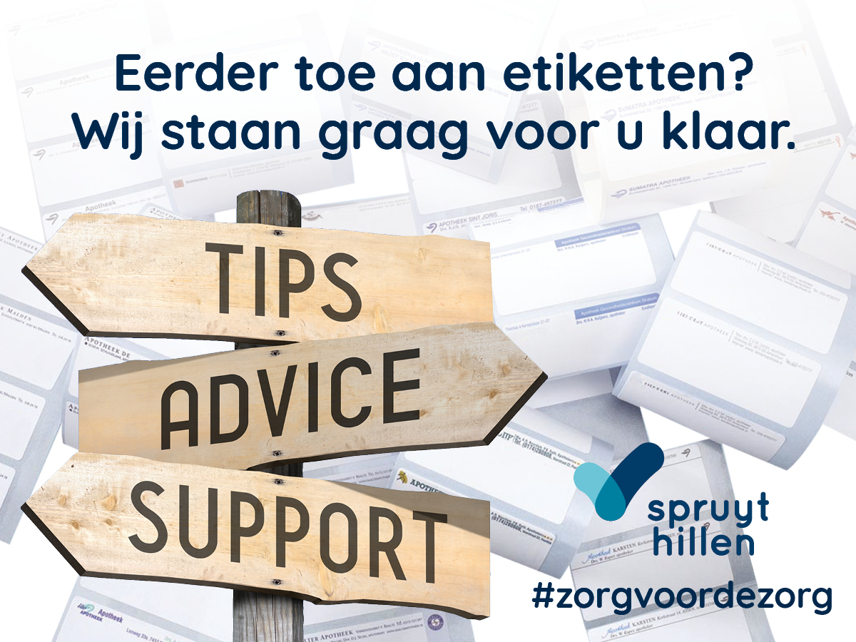 Eerder toe aan etiketten? Wij staan graag voor u klaar! Gezien de drukte in uw apotheek willen wij u graag ontzorgen waar wij kunnen. Klik hier om te zien, hoe u nu nog eenvoudiger een (her)bestelling kunt plaatsen: ow.ly/xnAy50yV65m  

#zorgvoordezorg #samenslimmerverder