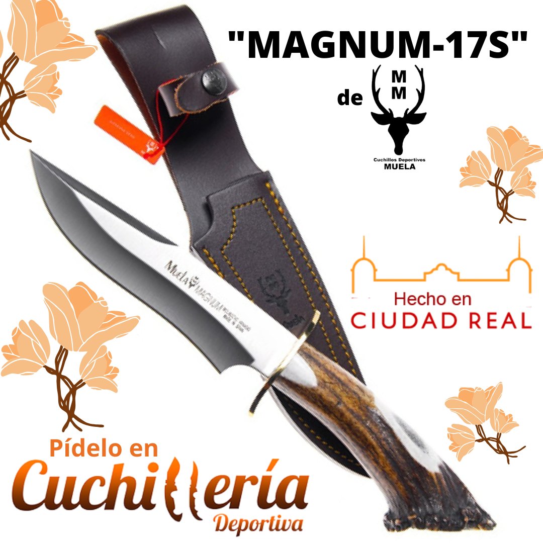 CUCHILLO CAZA Y DEPORTIVO HUNTER 17R DE MUELA