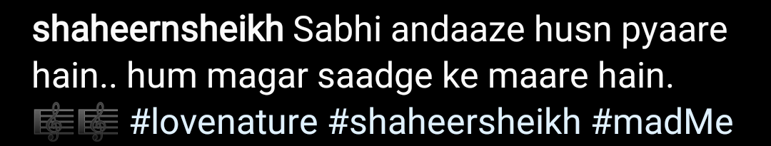  #HBDShaheerSheikh