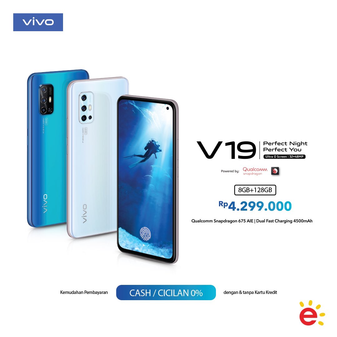 ErafoneStore's tweet photo. Perfect Night. Perfect You.
Nikmati memotret indah di malam hari dengan vivo V19. Dapatkan segera vivo V19 hanya dengan Rp 4.299.000 di Erafone Store dan https://t.co/SnYj2EeGTR!
#Erafone #ErafoneStore #vivoV19 #LoveVivoLoveIndonesia https://t.co/2AJ17NGogD