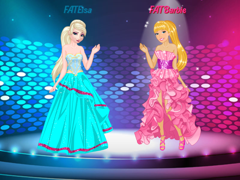Elsa Vs Barbie Fashion Contest - Barbie Games