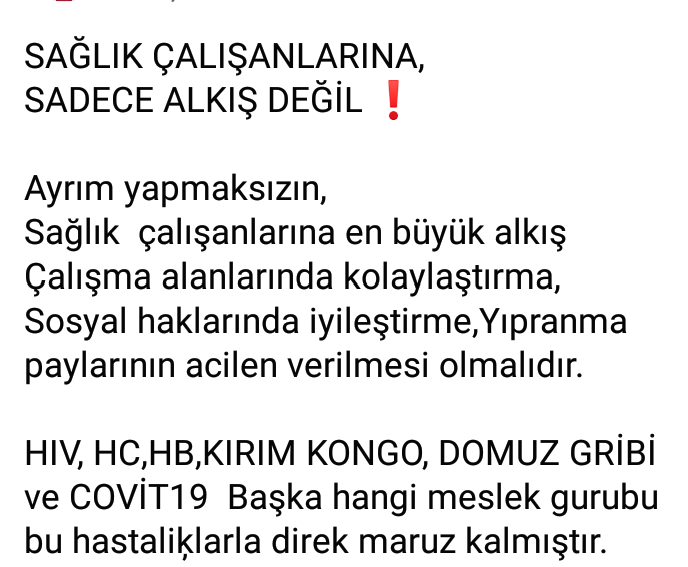 4Dsağlıkçalışanı#EşitKadro (@4dsagl) on Twitter photo 