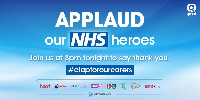 blans88's tweet photo. Get involved everyone! #clapforourcarers 

@RadioX https://t.co/iyUUPRWJdp