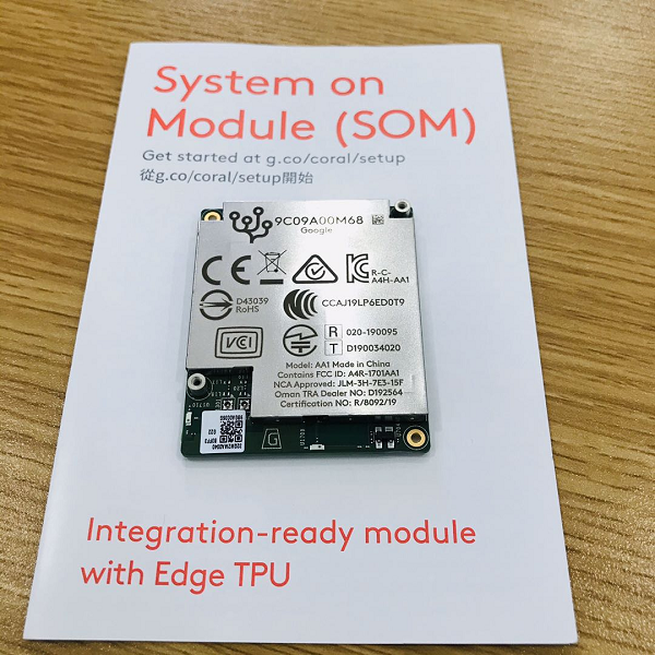 gravity_link's tweet photo. #GoogleCoral #EdgeTPU 
😜Coral SoM is a fully-integrated system that helps you build embedded systems that demand fast machine learning (ML) inferencing. 
📢$114.99 
🛒Available at #Gravitylink:
https://t.co/ZBnGUhnoaJ https://t.co/VROXpYH7Rl