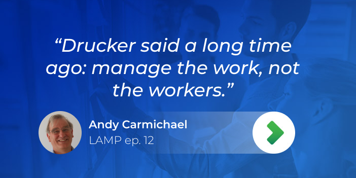 businessmapHQ's tweet photo. In ep. 12 of the #LAMP Podcast we spoke with Andy Carmichael about the ways #Kanban can help us focus on the value we are creating, instead of obsessing with everyone being busy. Tune in to learn what is a “Kanban lens” and how to create it. 
Tune in: https://t.co/KgNfFGy6SO https://t.co/Ktk7Qt6ja6