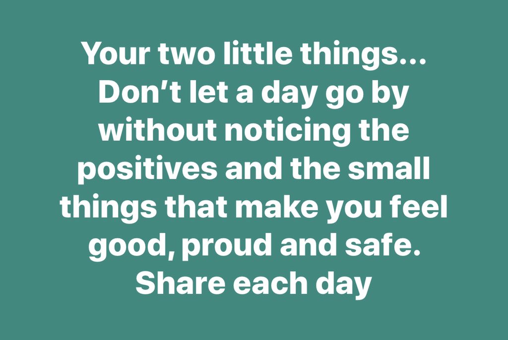 emmachallans's tweet photo. Notice just two things today and share them with a Retweet. #COVID #TemSFH #SelfCare #Mindfulness
@SFHFT @proud2bOps @Prerana_Issar @NHSEngland @ageuksheffield @Headspace @_HWNN @lra24ruwani @totallytigers @HoggJulie @guzdden @helenbevan @TeamNUH @NottsHealthcare @DBH_NHSFT https://t.co/v6wh3axQsV
