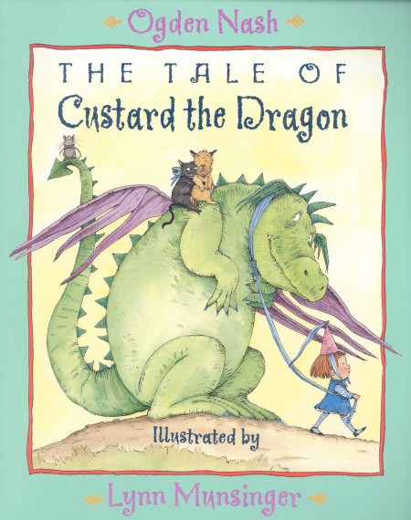 27 The Tale Of Custard The Dragon by Ogden Nash, read by  @emmagafielding. Illustration by Lynn Munsinger  #PandemicPoems  #JeSuisCustard https://soundcloud.com/user-115260978/27-the-tale-of-custard-the-dragon-by-ogden-nash
