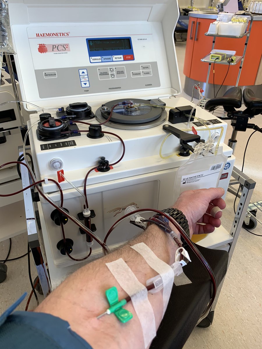 Sommige dingen gaan gewoon door...#plasma #donatie <a href="/sanquin/">Sanquin</a> #Zwolle 💪