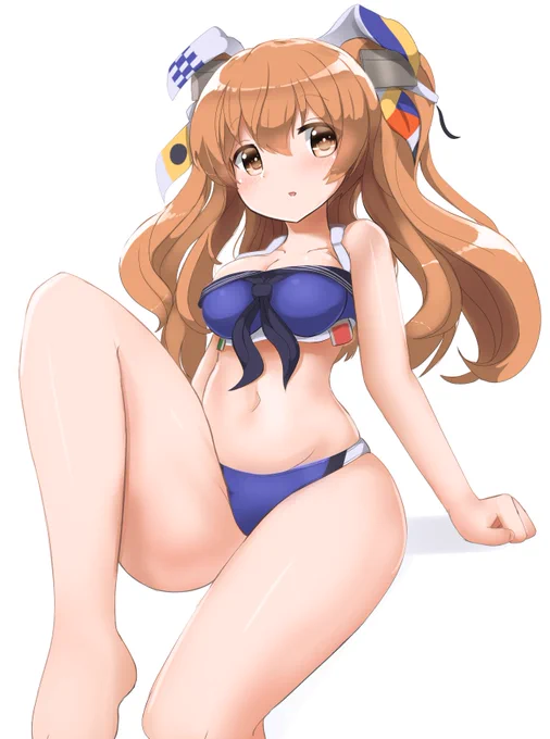 水着ジョンストンさん～ 