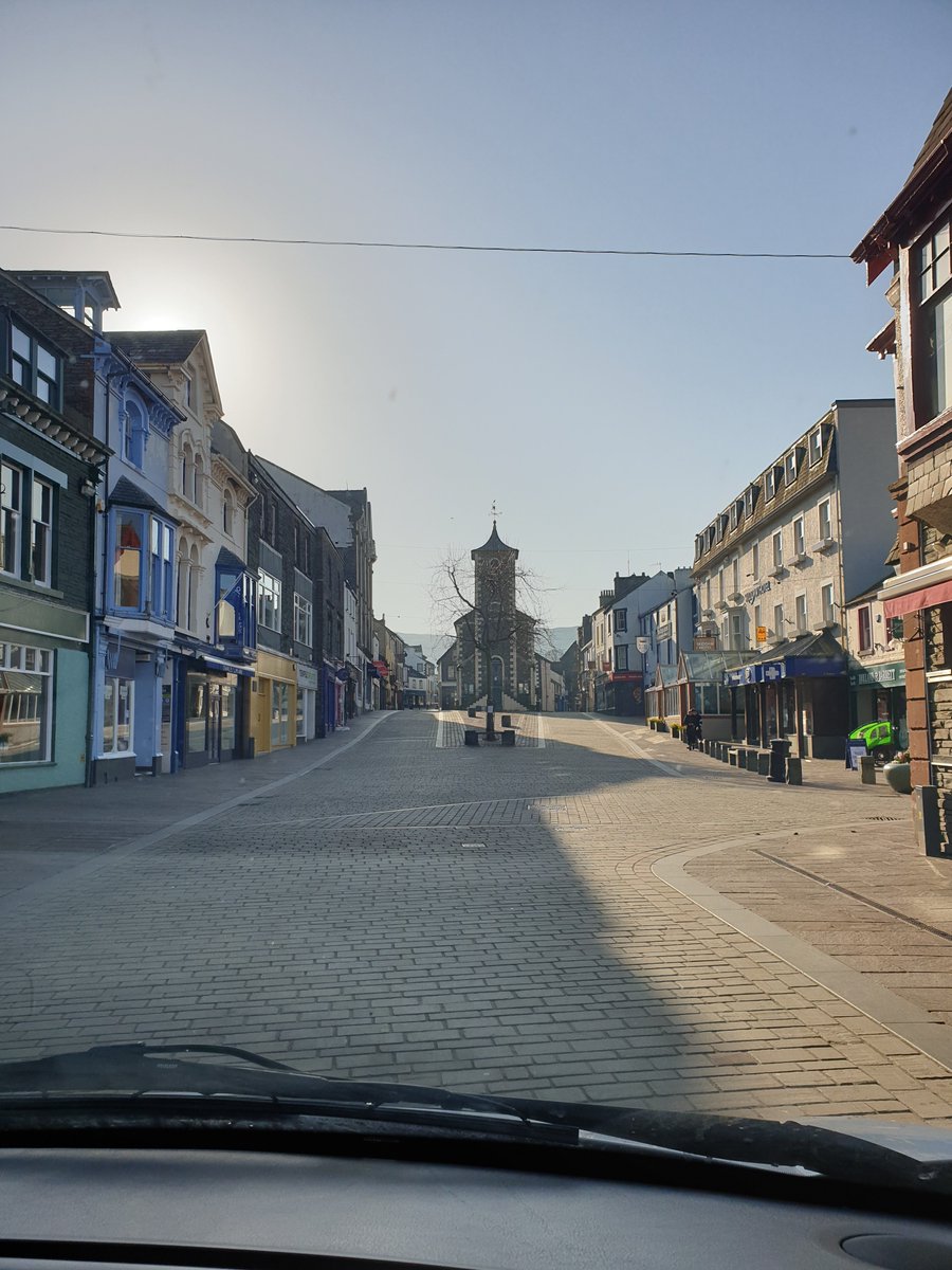 Thank you to the people of Keswick for listening to the Goverment advice. Now is not the time for a holiday #StayAtHome #COVID2019 #Keswick #LakeDistrict