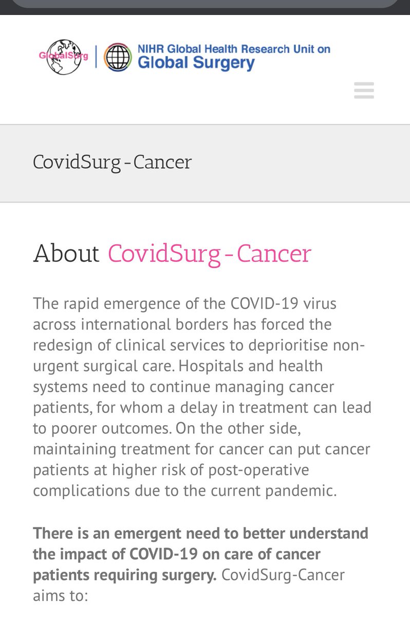 COVIDSurg tweet media