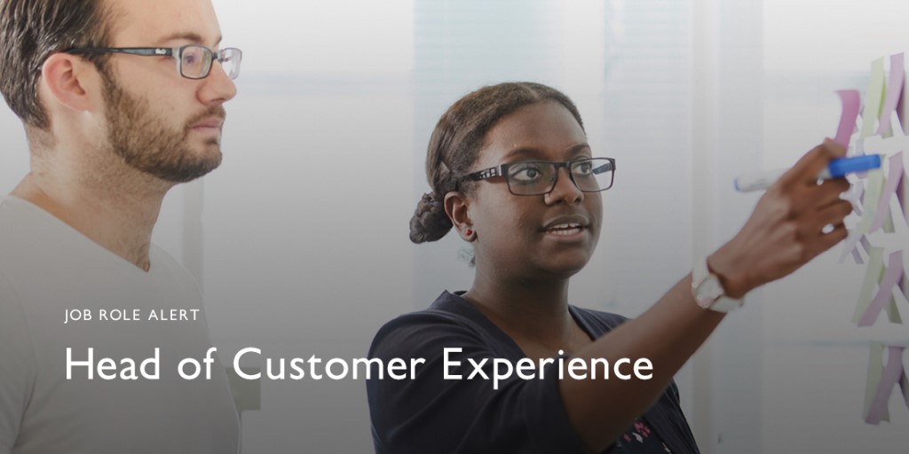 Interested in joining us as our Head of Customer Experience? Apply by 30 March: ow.ly/HqZb50yVDik #careers #hiring