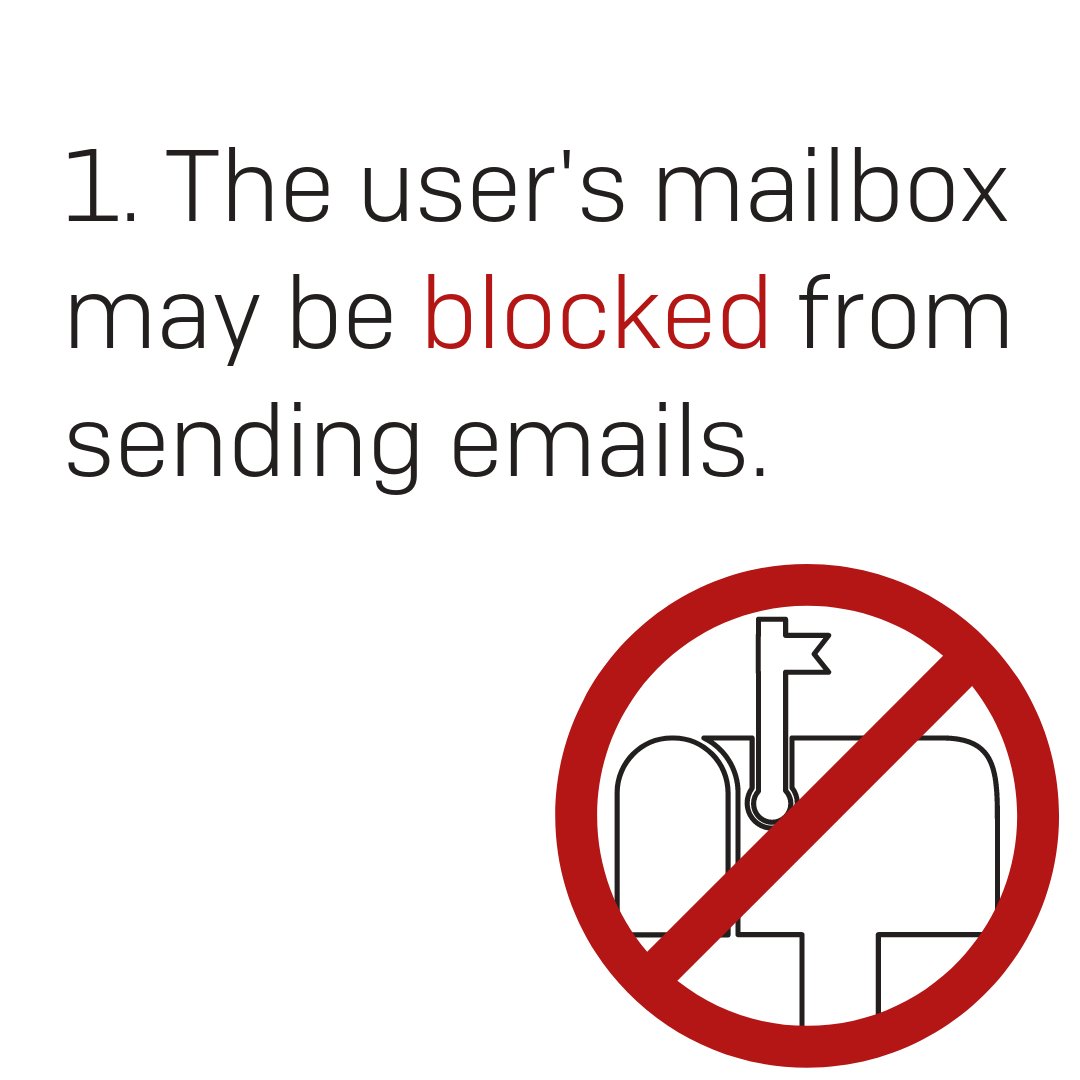 Sophos's tweet photo. Your email inbox is more valuable than ever to attackers. Here are the symptoms of a compromised mailbox... 🚫🙅📧

See more on email security: https://t.co/dRRECha0H6 https://t.co/6K3dmthaa2