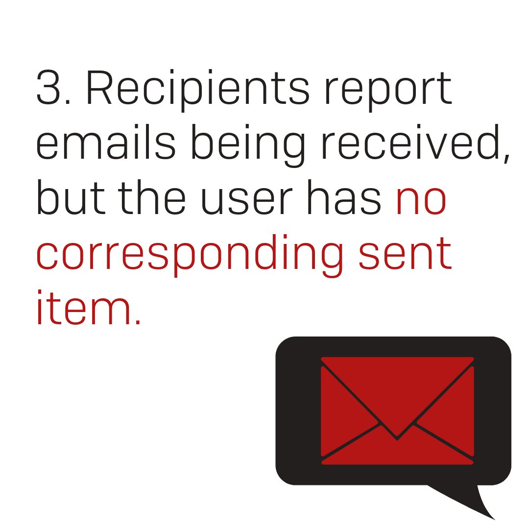 Sophos's tweet photo. Your email inbox is more valuable than ever to attackers. Here are the symptoms of a compromised mailbox... 🚫🙅📧

See more on email security: https://t.co/dRRECha0H6 https://t.co/6K3dmthaa2