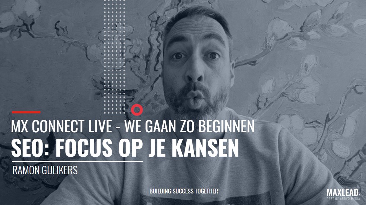Vanmiddag om 13u geef ik een SEO webinar. Over kansen voor SEO tijdens deze coronacrisis. Aanmelden kan hier: maxlead.com/webinar/ #seo #StayHome