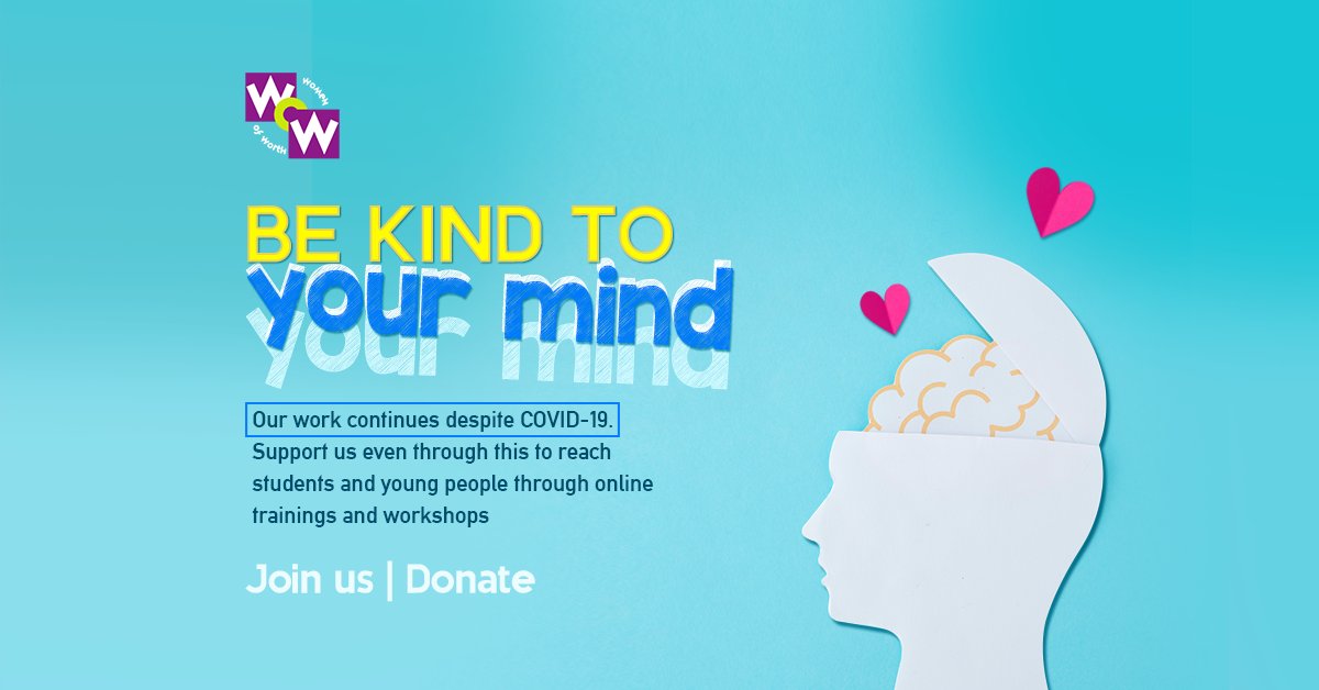 COVID-19 affects us all. Invest in breaking the stigma attached to mental illness. To donate: womenofworth.in/give/ #bekindtoyourmind #mentalillness #tamaramentalhealth #mentalhealthawareness #mentalhealthmatters #anxiety #mentalhealth