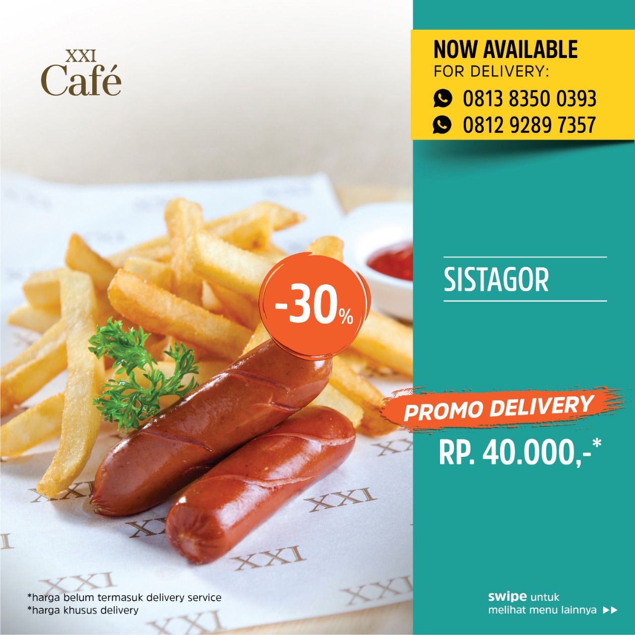 Cinema Xxi On Twitter Buat Kalian Yang Kangen Ngerasain Jajanan Asik Dari Xxi Cafe Tapi Gak Bisa Keluar Rumah Jangan Khawatir Nah Untuk Kamu Yang Berdomisili Di Jakarta Xxi Cafe Punya Layanan