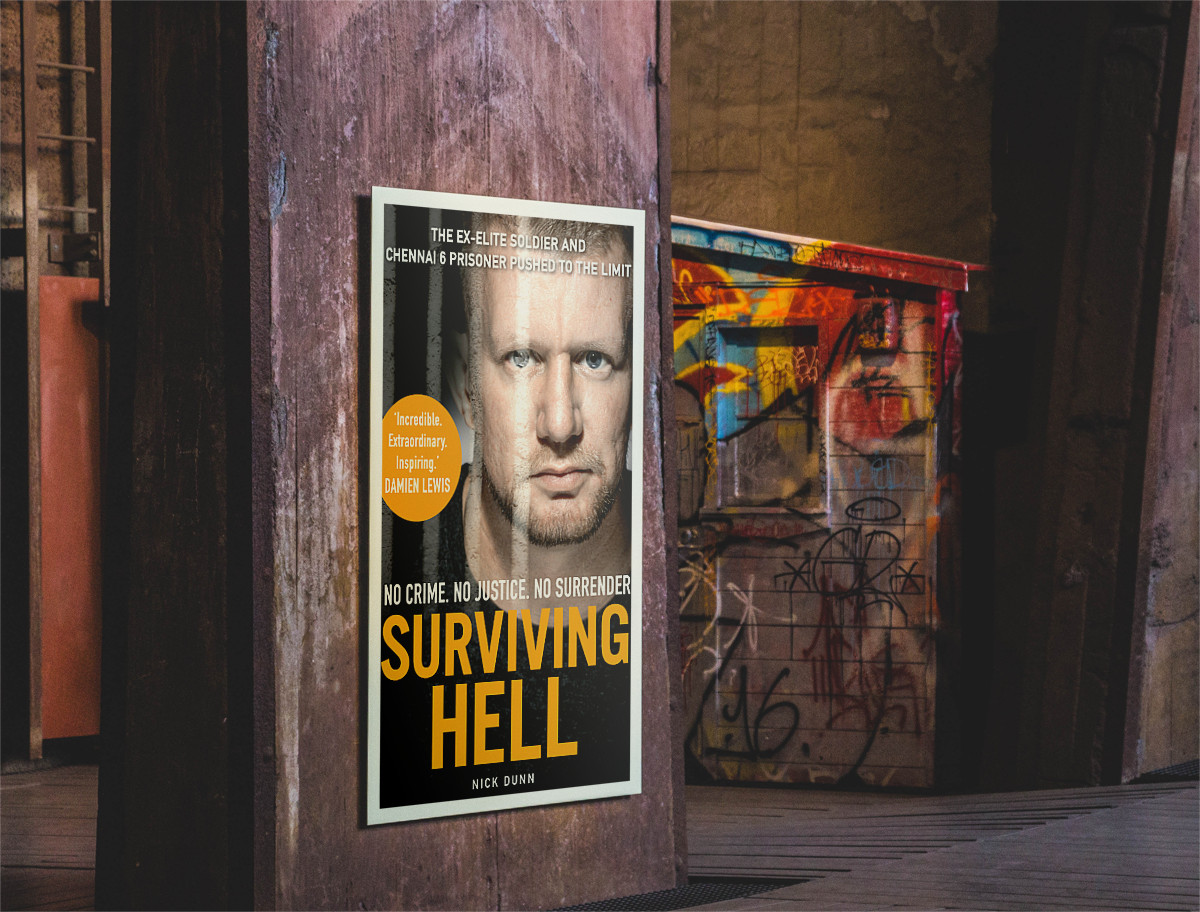 "At that point, I wasn’t thinking ahead or figuring out when we were likely to be released. I was trying to take each day as it came, and simply survive."

Surviving Hell by <a href="/NickDunn1986/">Nick Dunn</a> is out today! 

Order here amzn.to/2KXh3RK  

#nonfiction <a href="/TheChennai6/">The Chennai6</a> #Isolation