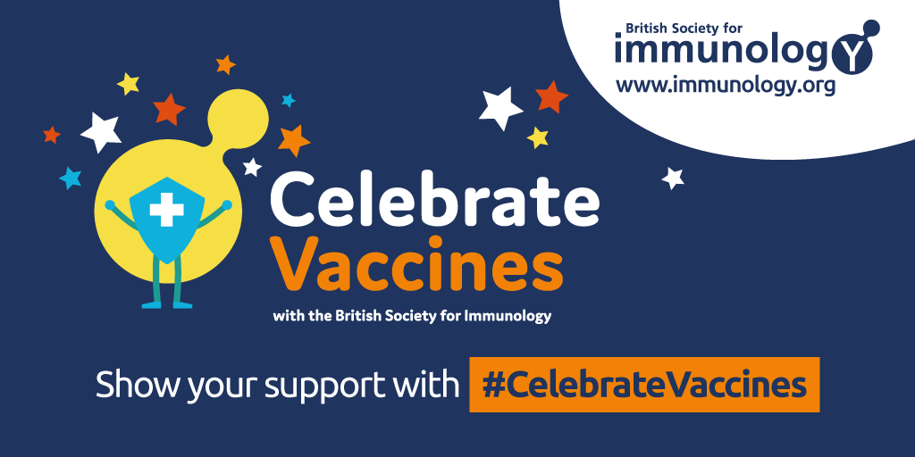 Vaccines continue to save millions of lives worldwide and there is no more appropriate time to #CelebrateVaccines than now. 

Want to find out #HowVaccinesWork and what is meant by #HerdImmunity? Check out the <a href="/britsocimm/">British Society for Immunology</a> page here: bit.ly/2JdxY12
<a href="/OwenThompson/">Owen Thompson 🎗</a>
