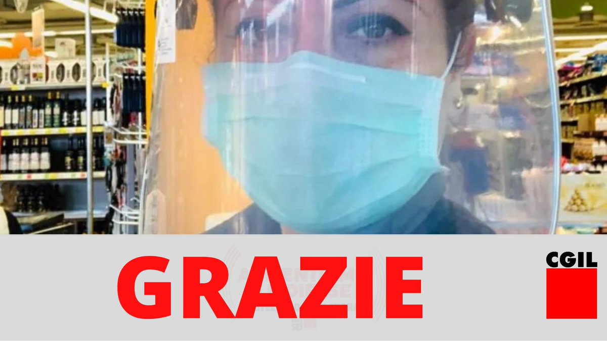 cgilnazionale's tweet photo. Rallentiamo e ci fermiamo oggi per arrestare il contagio e ripartire domani. Il nostro ringraziamento più grande a chi continua ad andare al #lavoro. Grazie perché senza di voi il Paese non ce la farebbe. #COVID2019 
Elenco delle #attivitàessenziali: https://t.co/bG3xUSt1KT https://t.co/rG3zAtPmdX