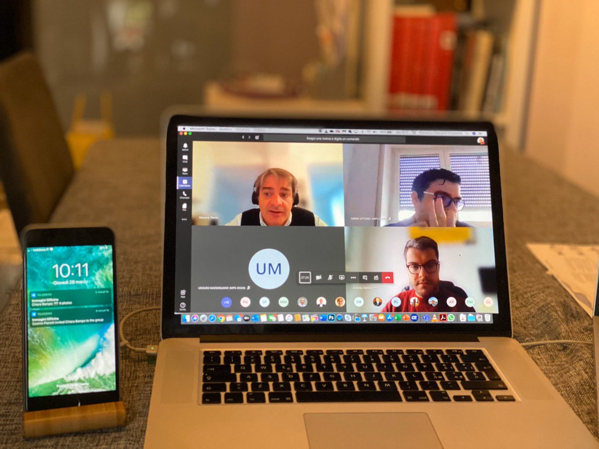 Banca_MPS's tweet image. Anche oggi #OfficinaMps non si ferma e continua il #SelectionDay con altri 6 progetti innovativi di #OpenBanking presentati dai #team in #smartworking. Le ultime due sessioni prima che la #giuria scelga le 8 #startup finaliste.