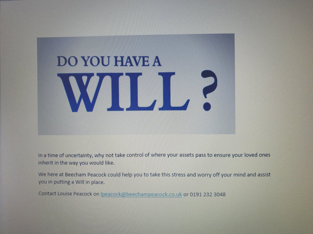 Beecham Peacock tweet media