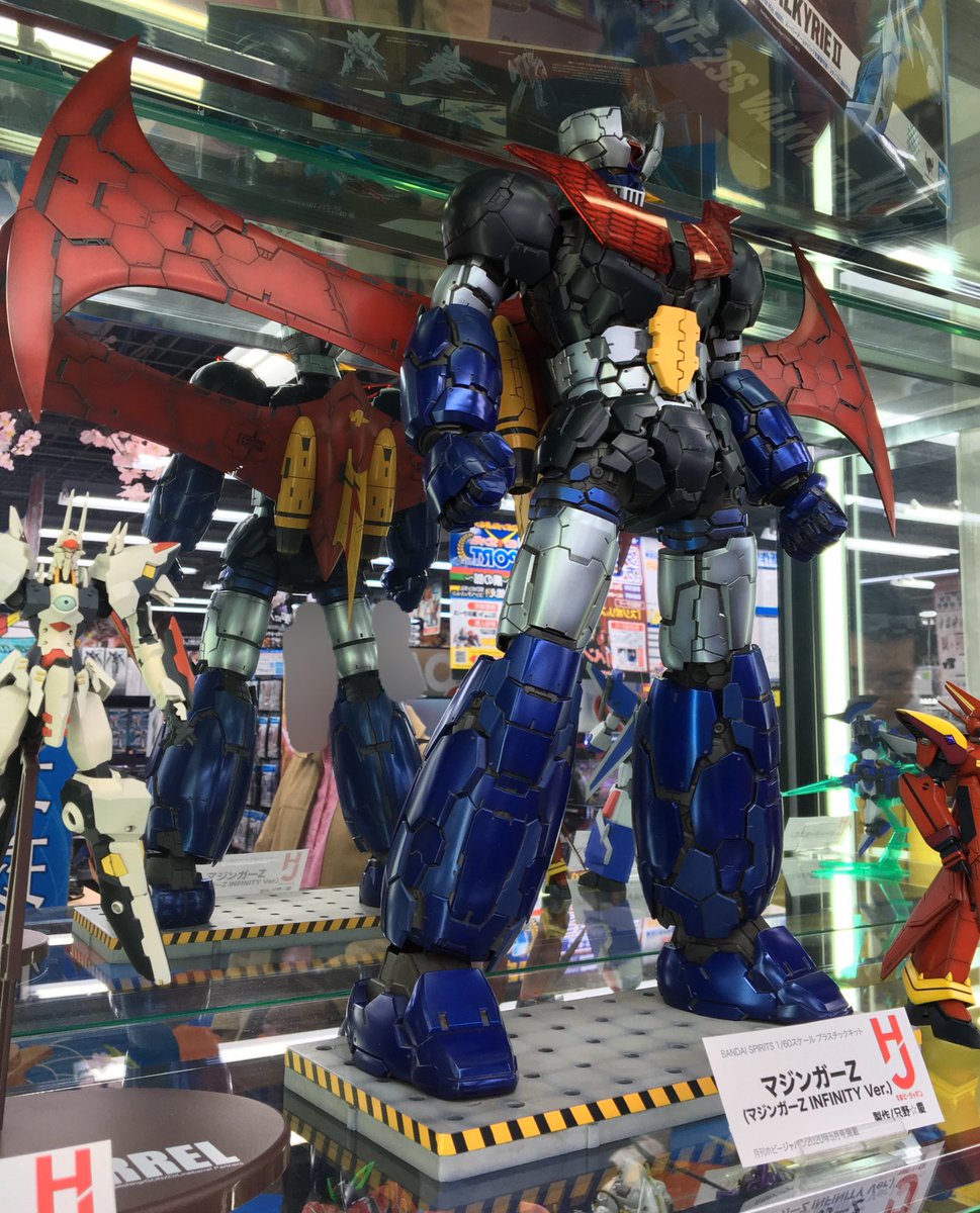 只野☆慶氏の1/60マジンガーZ。 ジャンボマシンダーの再来と話題になっ