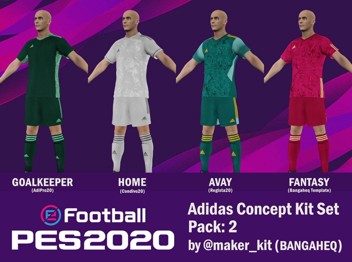 maker_kit's tweet photo. Adidas Concept Kits Pack: 2 (PNG)
#PES2019 #peskit #peskittemplate
@PESKits @BestPESKits #kittemplate @pes_patch #adidas #kitpack #Adipro #ProEvolutionSoccer #PS4 @officialpes
#Pes2020kit #eFootballPES2020
Link: https://t.co/4EMtK1lsbX https://t.co/x8tNDt12to